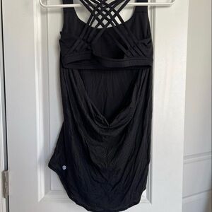 Lululemon Black wild tank top
